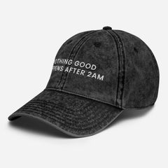 Nothing Good Happens After 2am Cap