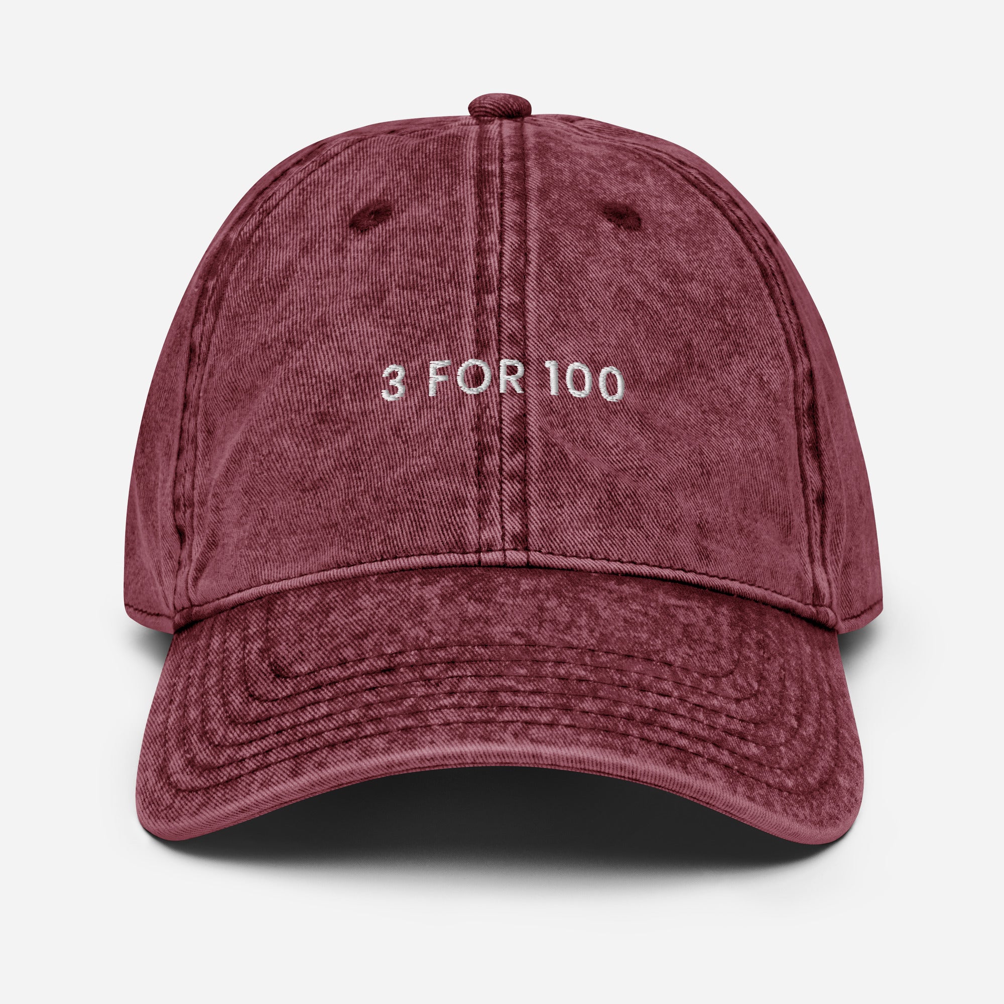 3 For 100 Cap